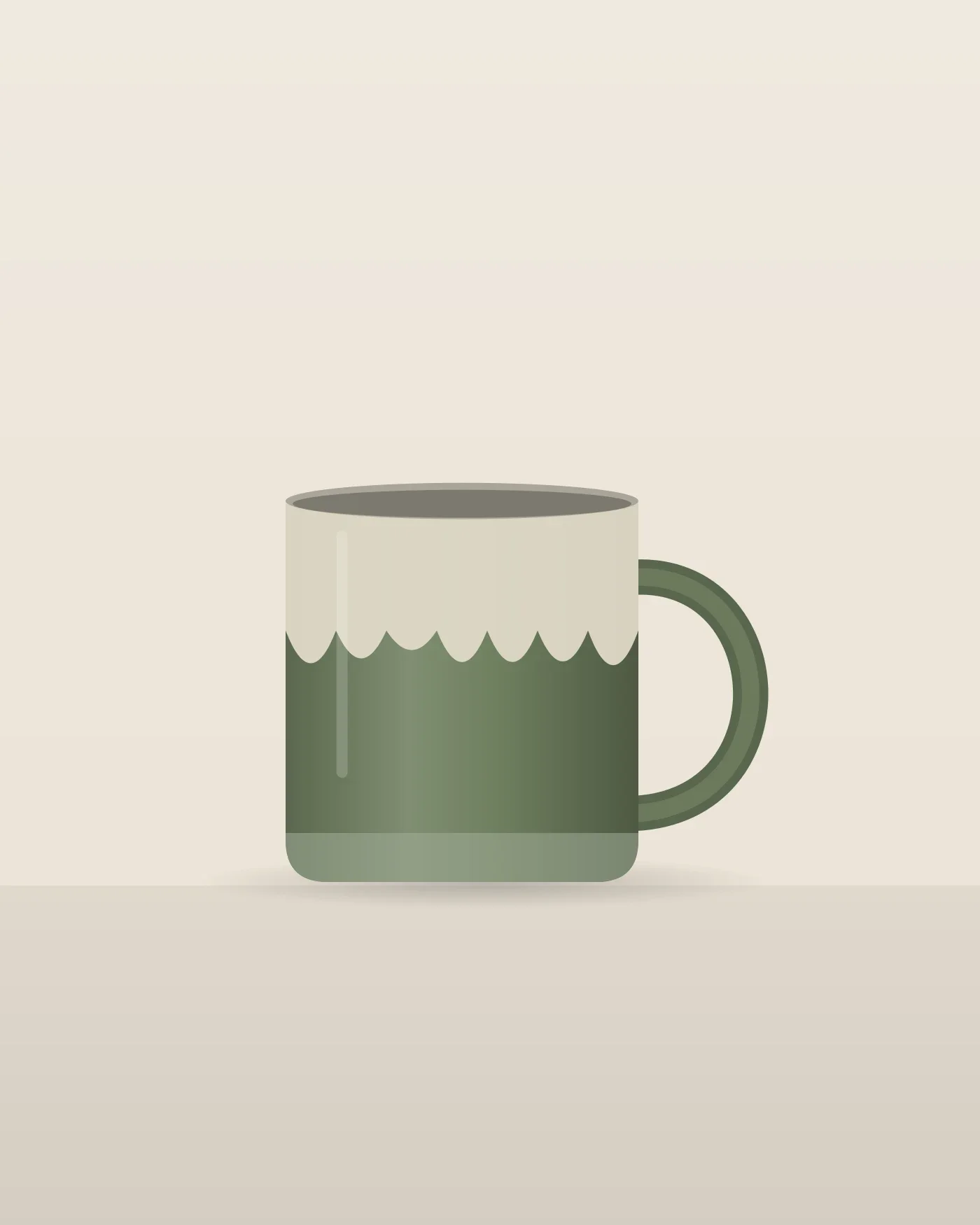 Ember Glaze Mug, another view