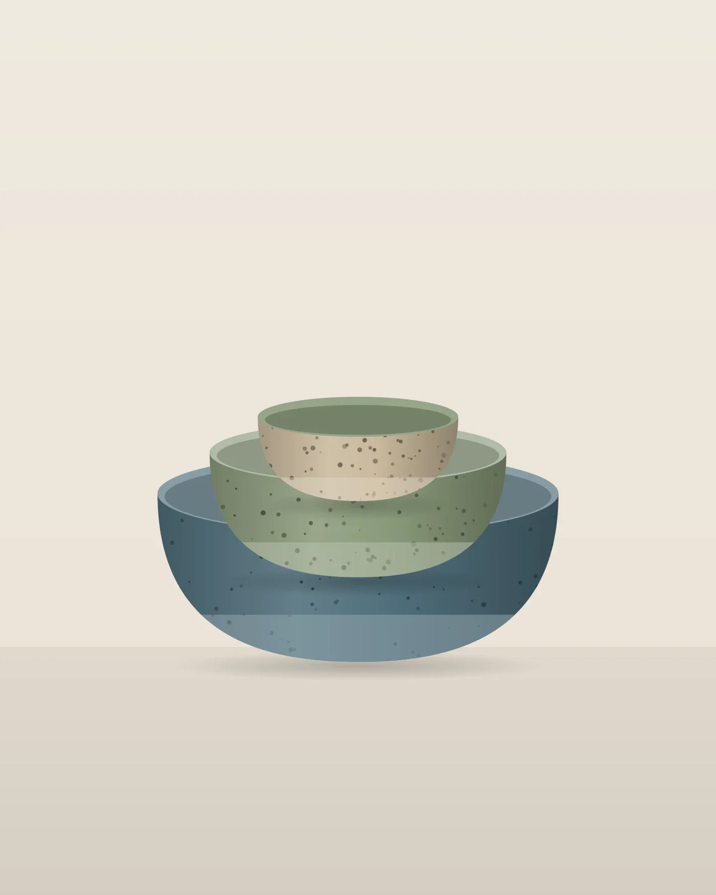 Nesting Bowls, set of three