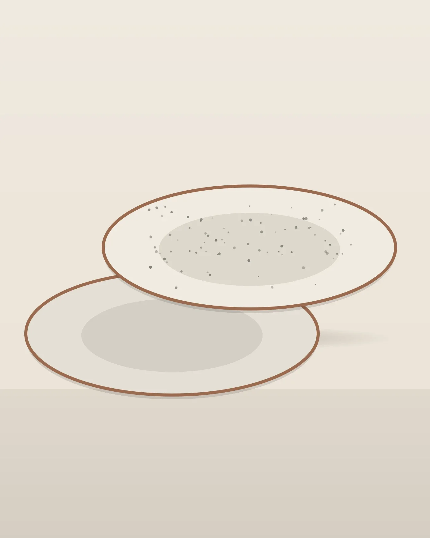 Side Plates, pair
