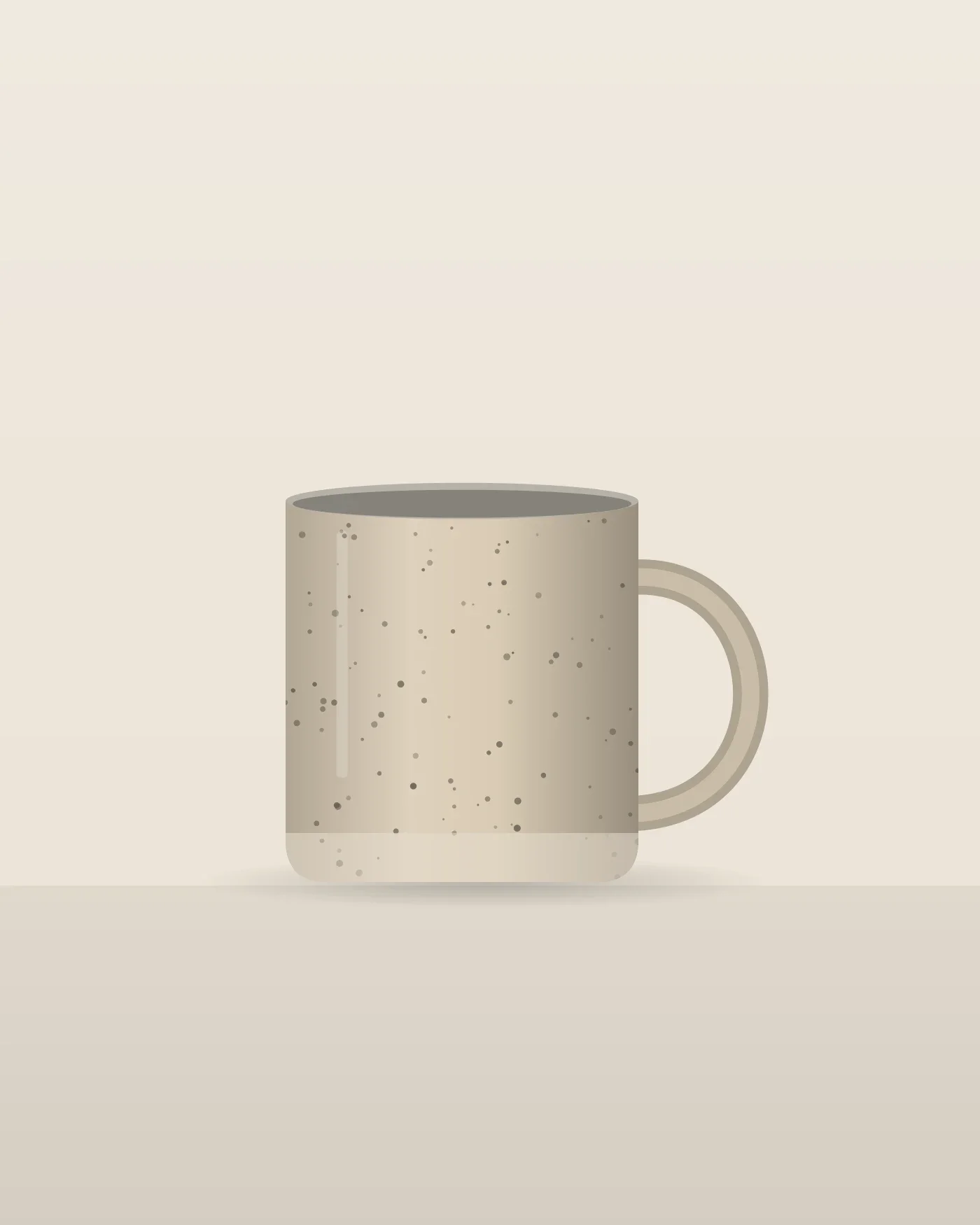 Speckled Oatmeal Mug